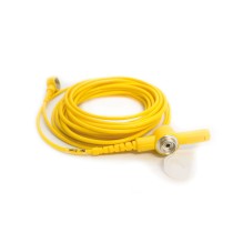 Uzemňovací kabel pro ESD podložky k uzemnění pracovníků, délka 4,5 m