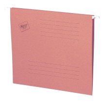 Závěsné desky A4, růžové, 50 ks