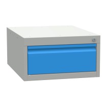 Závesný dielenský box na náradie KOVONA, 1 zásuvka, 262 x 480 x 610 mm