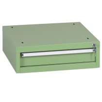 Závěsný dílenský box na nářadí k pracovním stolům do dílny GL, 1 zásuvka, 565 x 580 x 180 mm