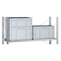 Zusatzfachboden für die Regale CLIP, 230 kg, 1300 x 400 mm