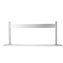 Lišta držáků monitorů za desku stolu