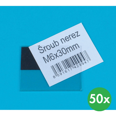 Listwa magnetyczna V, 40 x 50 mm, 50 szt.