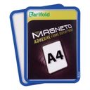 Magnetische Tasche A4, 2 Stk., blau