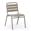 Metall-Bistrostuhl RENO, für den Außenbereich, beige