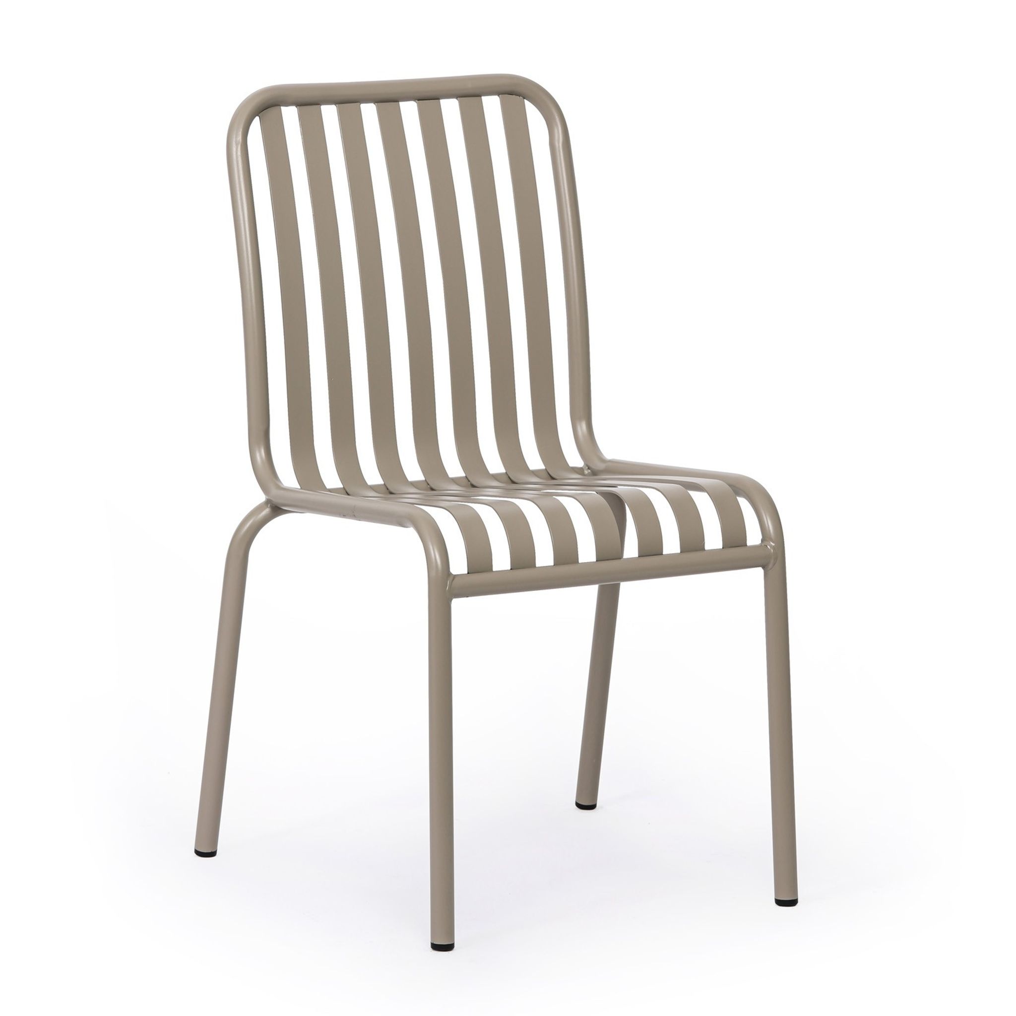 Metall-Bistrostuhl RIVA, für den Außenbereich, beige