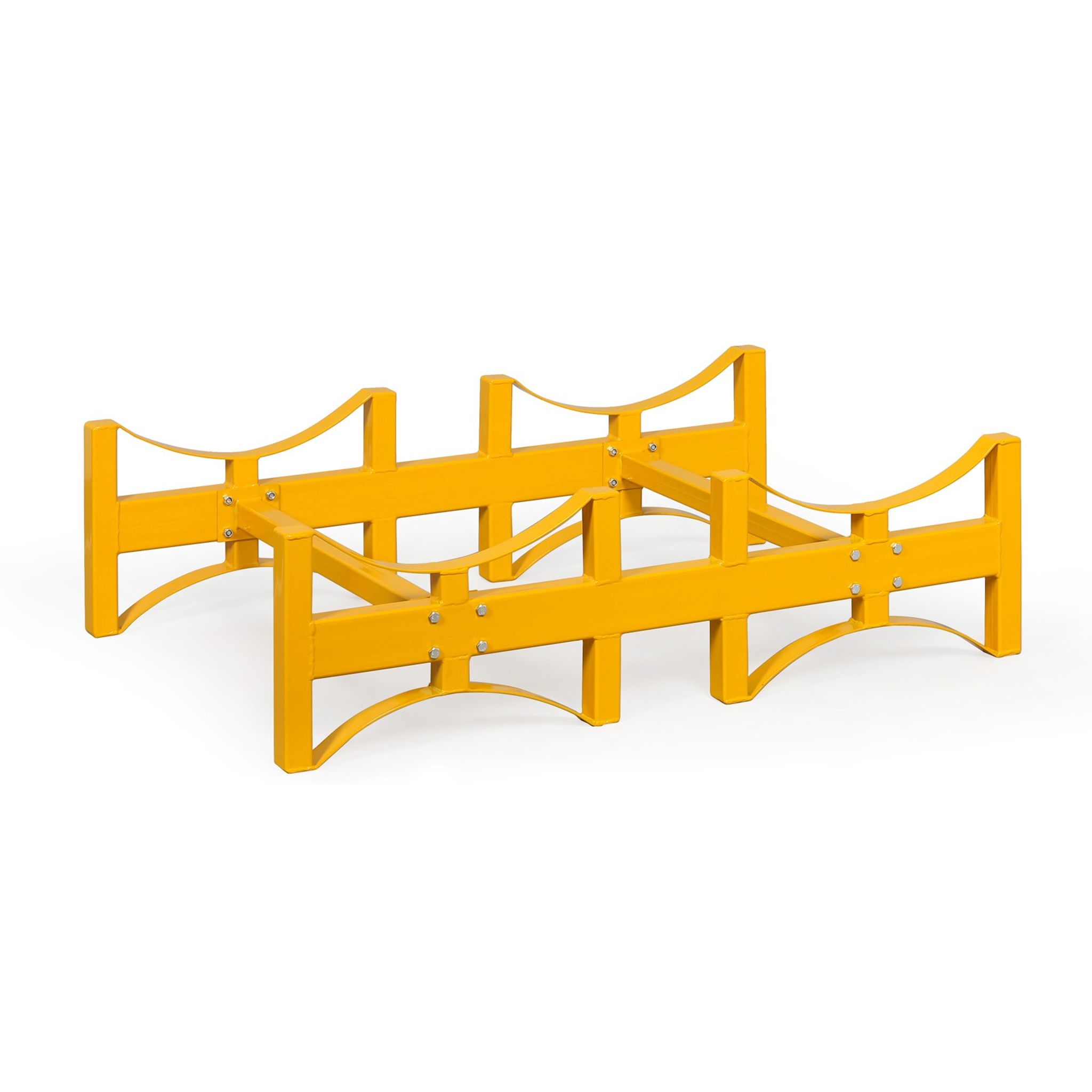 Metall-Fassregal, 2x 208 l
