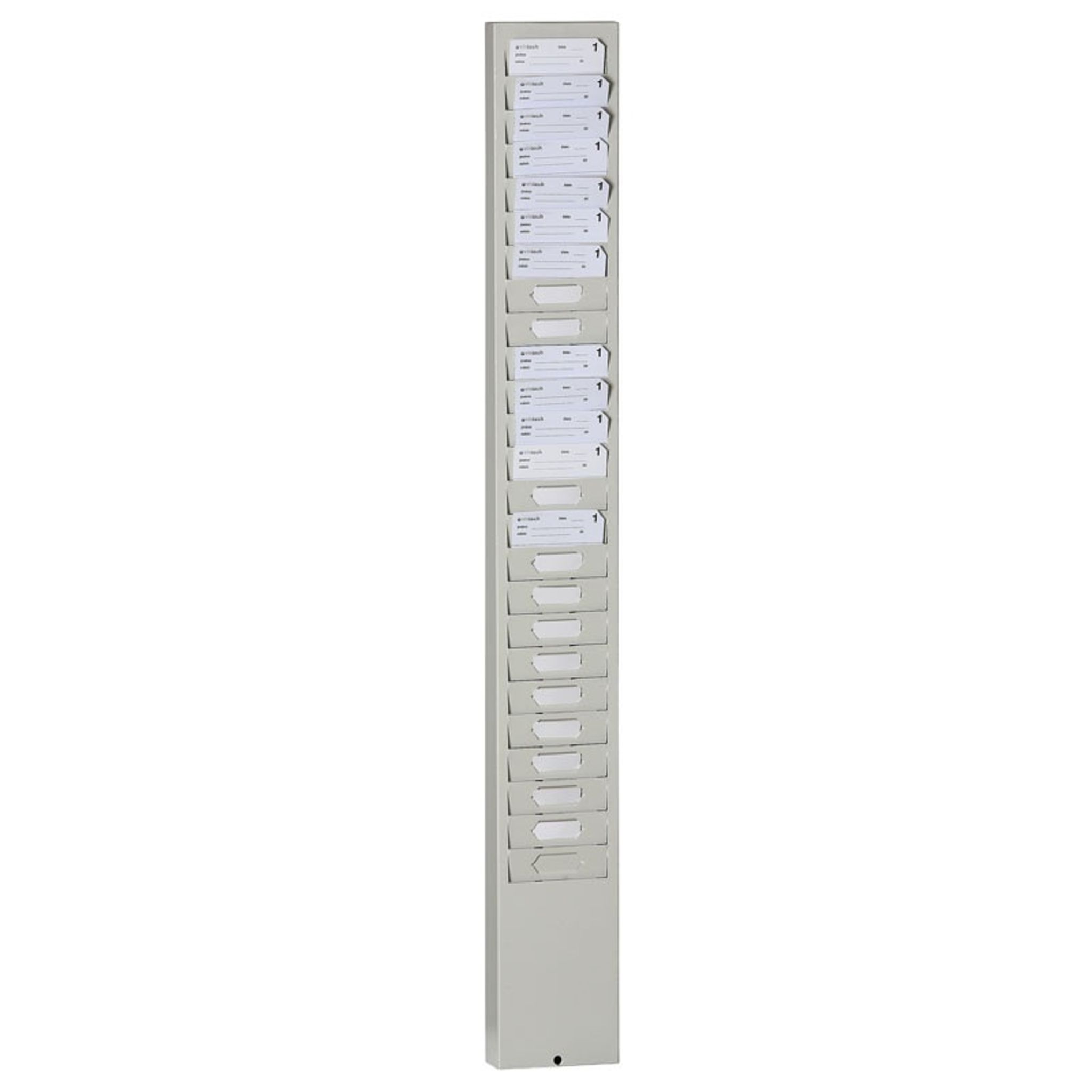 Metallhalter für Anwesenheitskarten