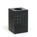 Metallmülleimer, 155 l, schwarz
