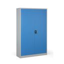 Metallschrank, Aktenschrank, zerlegt, 4 Regalböden, 1200 x 1950 x 400 mm, blau