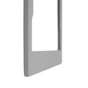 Metalowa nasuwana rama - Insert frame A4, srebrna, na szerokość