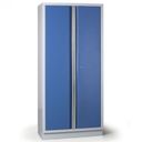 Metalowa szafa warsztatowa EXPERT, 2000 x 915 x 458 mm, niebieski