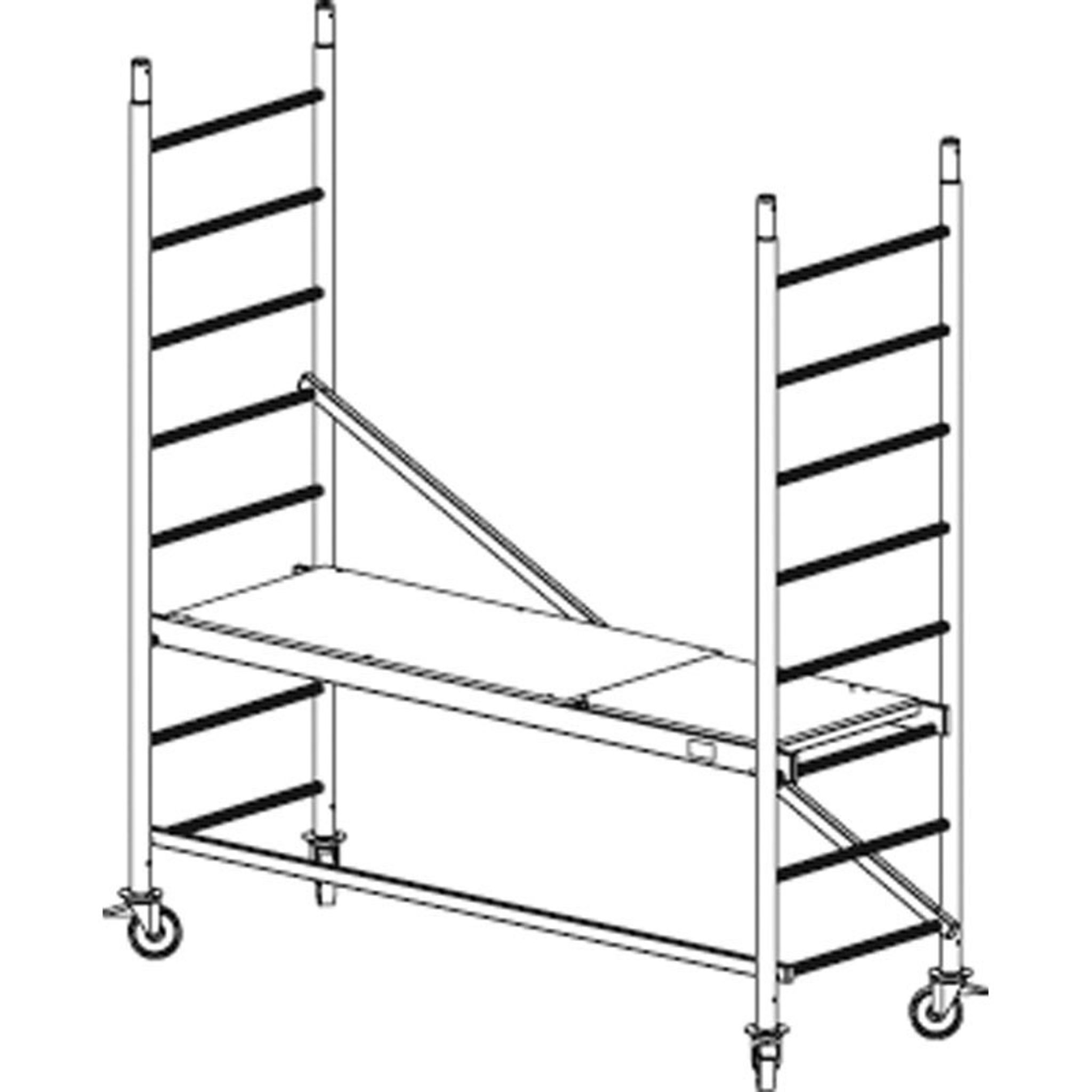 Mobiles Alu-Gerüst ProTec 2,9 m