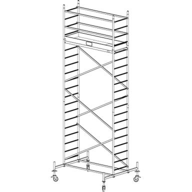 Mobiles Alu-Gerüst ProTec 6,3 m