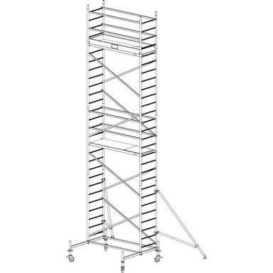 Mobiles Alu-Gerüst ProTec 8,3 m