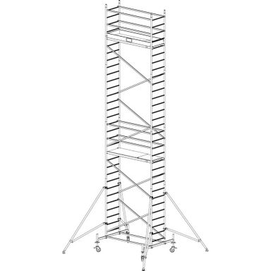 Mobiles Alu-Gerüst ProTec 9,3 m