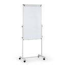 Mobiles Flipchart, Kombinationsfläche, 1200 × 700 mm