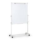Mobilní tabule, flipchart, kombinovaný povrch, 1200 x 1000 mm