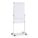Mobilní tabule, flipchart, kombinovaný povrch, 1200 x 700 mm