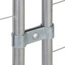 Mobilzaun aus Metall, 2400 x 2100 mm
