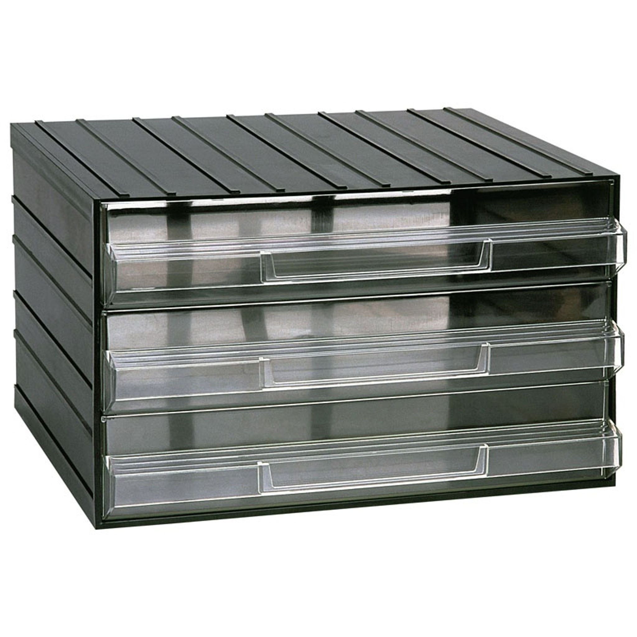 Modulová skrinka so zásuvkami, 382 x 290 x 230 mm, 3 zásuvky