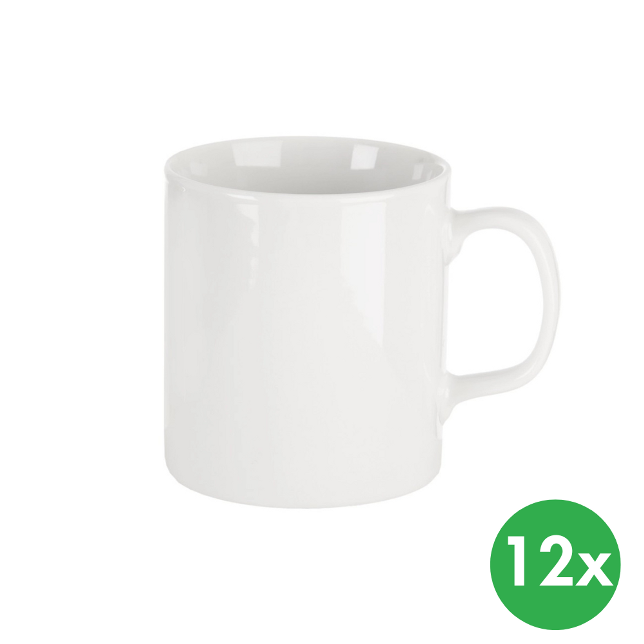 MONA Kinderbecher 0,225 l, Porzellan, 12 Stück