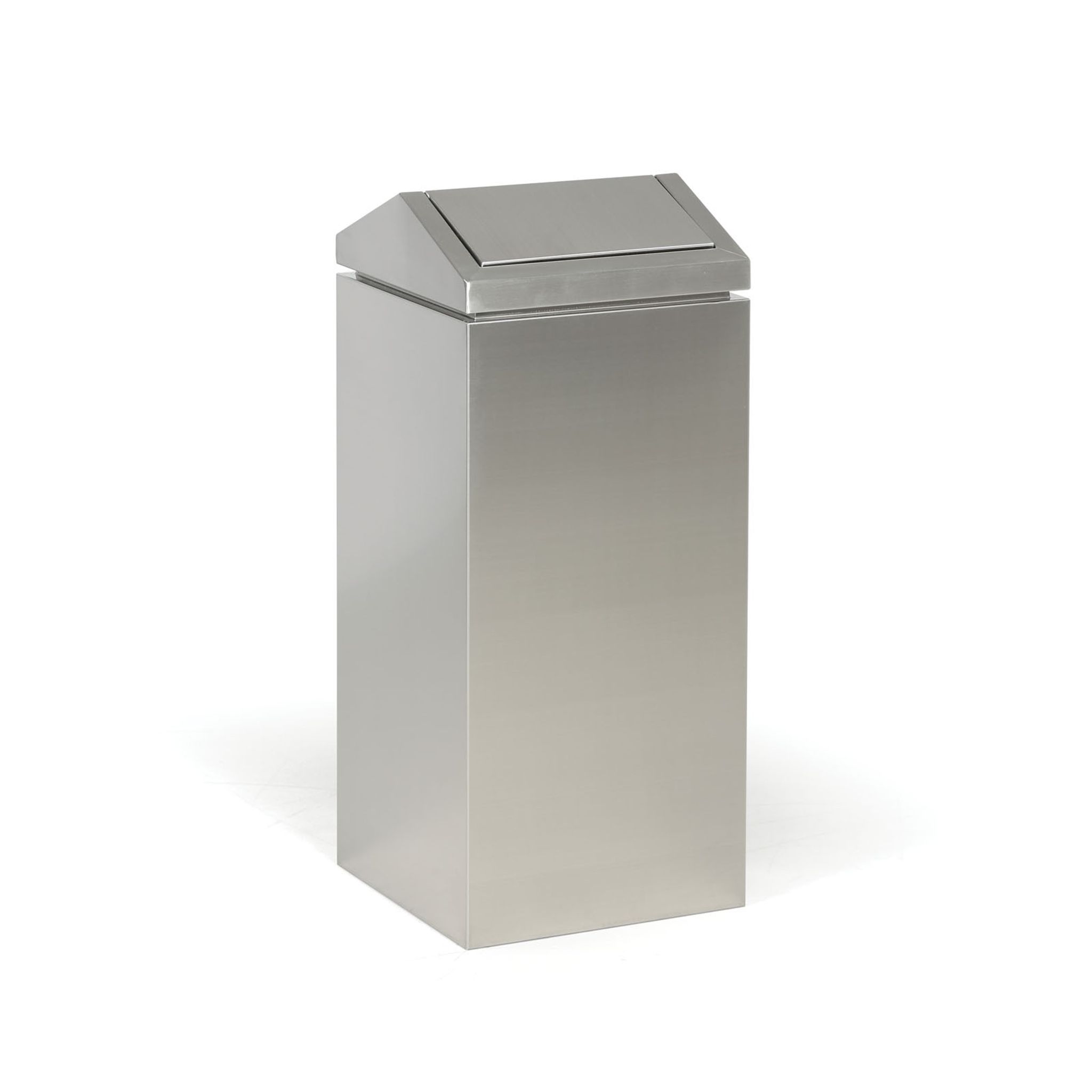 Mülleimer 52 l, Edelstahl