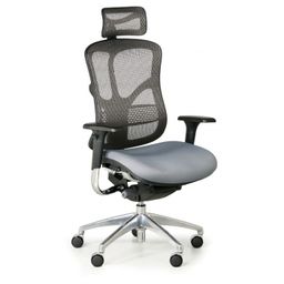 Multifunkčná kancelárska stolička WINSTON AB, sivá