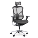 Multifunkční kancelářská židle WINSTON AA, šedá