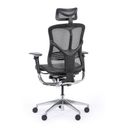 Multifunkční kancelářská židle WINSTON AA, šedá