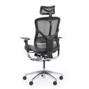 Multifunkční kancelářská židle WINSTON AB, šedá