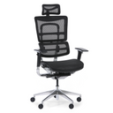 Multifunkční kancelářská židle WINSTON SAA, černá