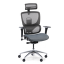 Multifunkční kancelářská židle WINSTON SB, šedá