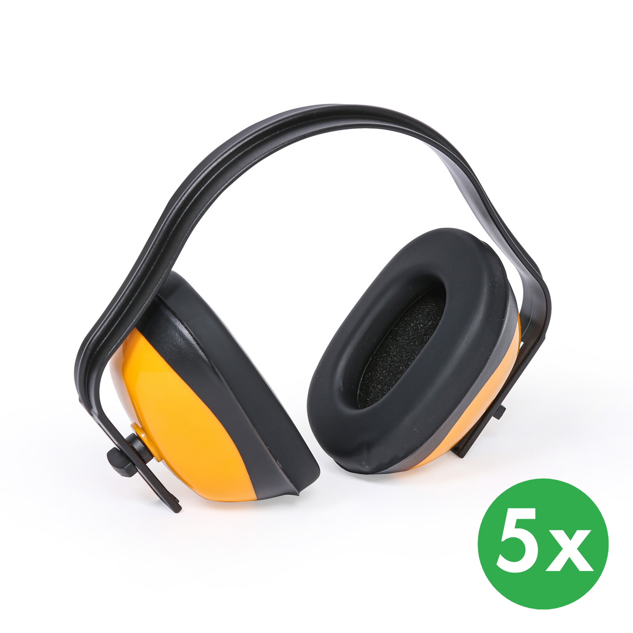 Mušlový chránič sluchu, sluchátka, útlum 25 dB, balení 5 ks
