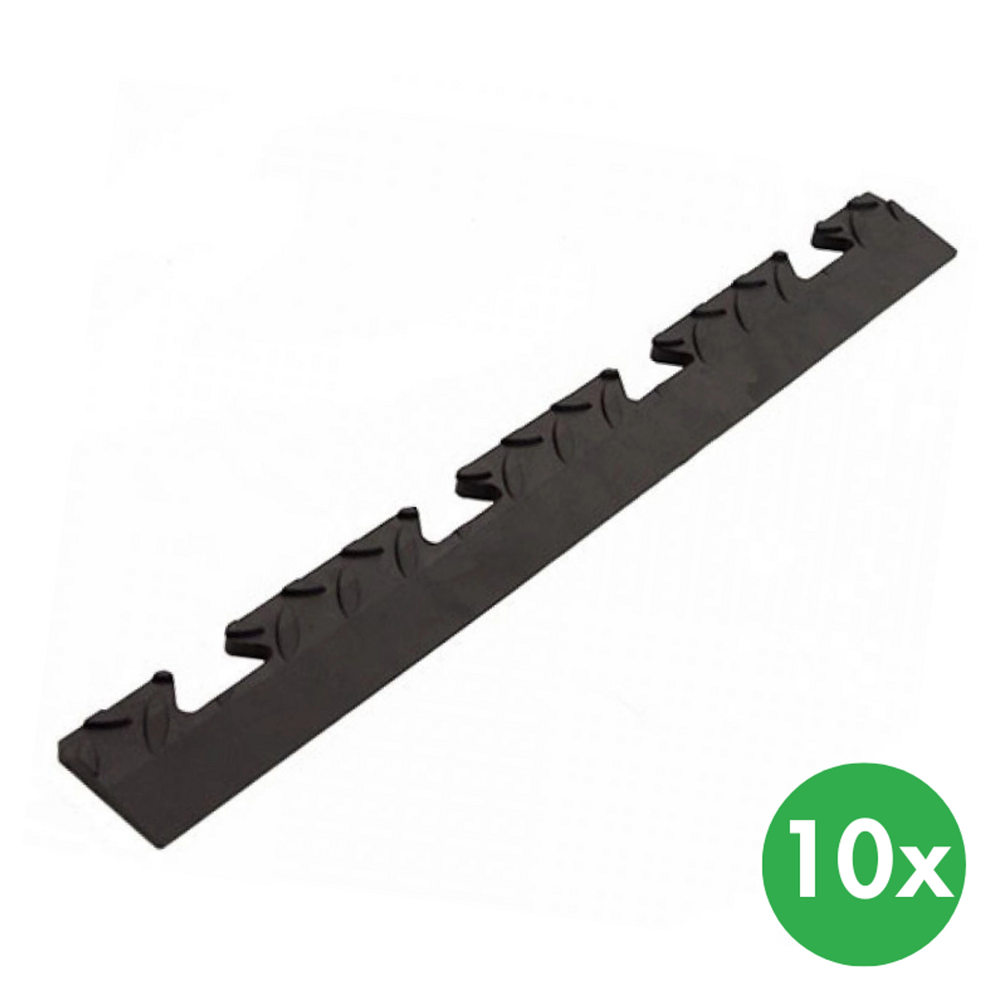 Nábehové puzzle lišty - Female - na puzzle podlahové dlaždice, 10 ks