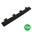 Náběhové puzzle lišty - Male - pro puzzle podlahové dlaždice, 10 ks