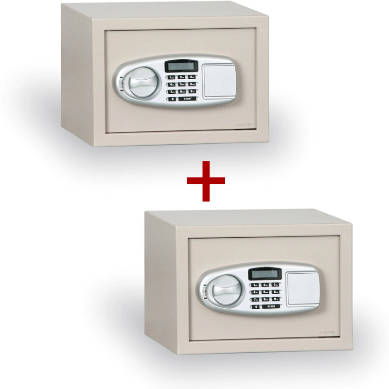 Fotografia produktu: Nábytkový elektronický trezor 1+1 ZADARMO, 16 L