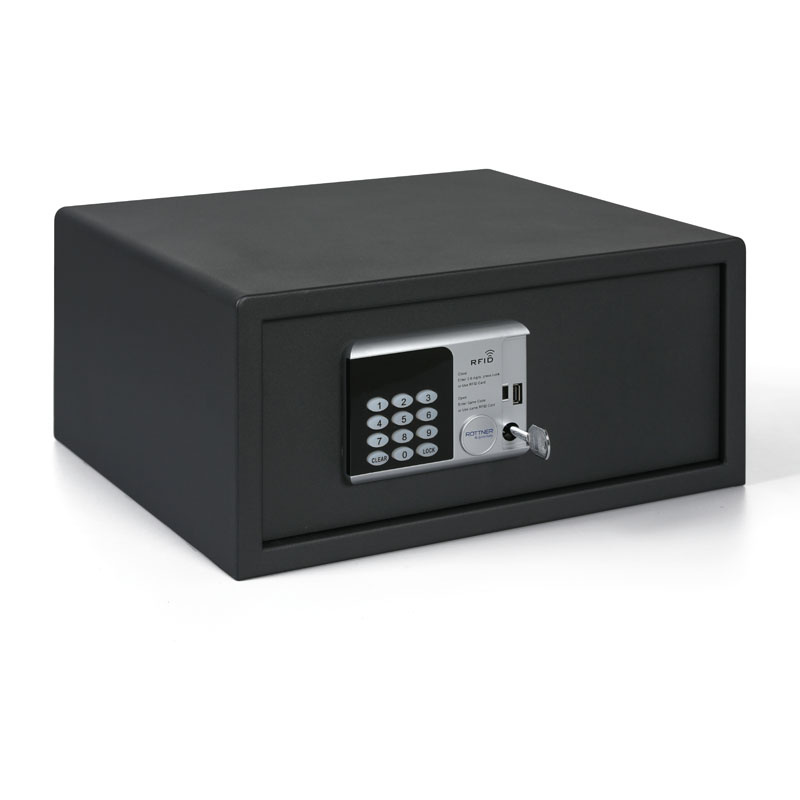Fotografia produktu: Nábytkový elektronický trezor RFID LAP, 200 x 435 x 370 mm, RFID čip/karta