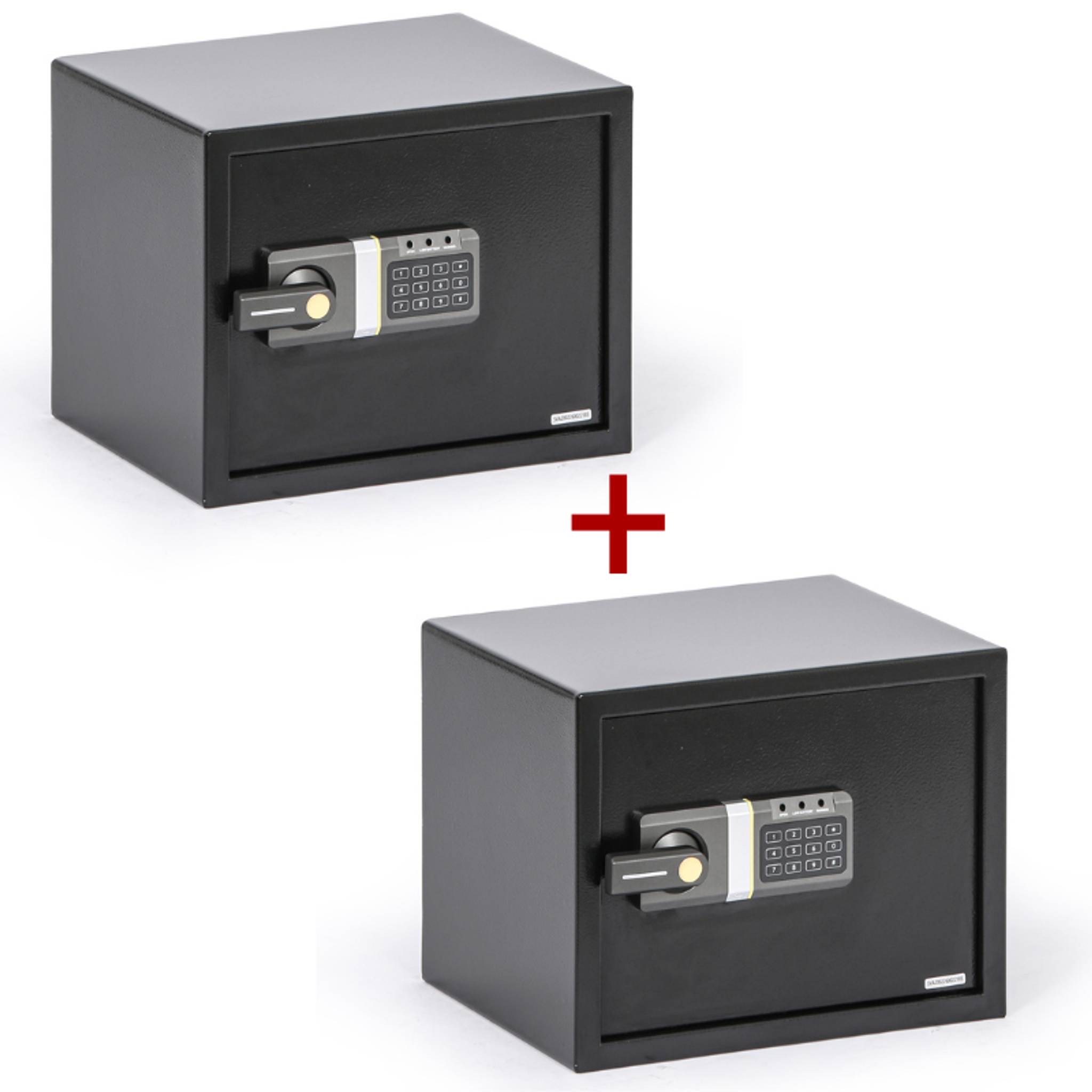 Nábytkový sejf s elektronickým zámkem 1+1 ZDARMA, 300 x 380 x 300 mm