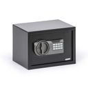 Nábytkový sejf s elektronickým zámkom a LCD displejom, 250 x 350 x 250 mm
