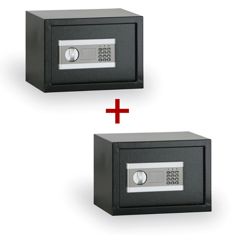 Fotografia produktu: Nábytkový trezor elektronický 1+1 ZADARMO, 16 L