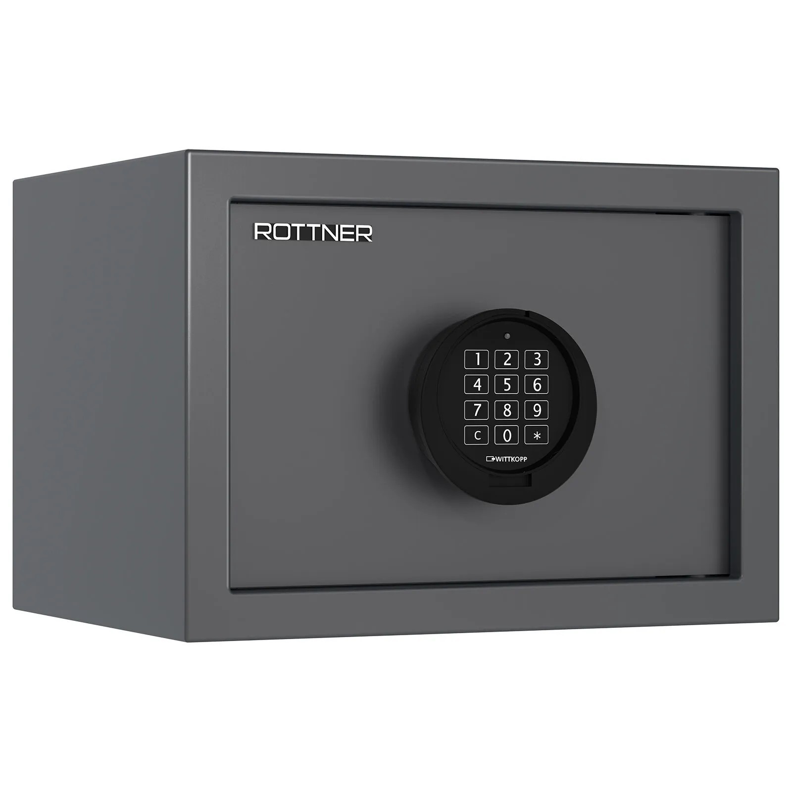 Fotografia produktu: Nábytkový trezor PRAKTIK 25 EL, elektronický S1, 250 × 350 × 280 mm, 17 l