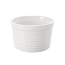Naczynie do pieczenia, śr. 10 cm, wys. 6,5 cm, porcelana biała, 12 szt