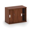 Nadstawka z przesuwnymi drzwiami MIRELLI, 800 x 400 x 600 mm, orzech