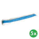 Nakładka do myjki do okien z niebieskim paskiem, 25 cm (5 szt.)