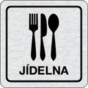 Nalepovací cedulka na dveře - Jídelna