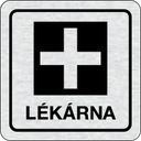 Nalepovací cedulka na dveře - Lékárna