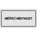 Nalepovací cedulka na dveře - Měřící místnost