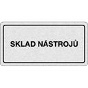 Nalepovací cedulka na dveře - Sklad nástrojů