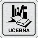 Nalepovací cedulka na dveře - Učebna